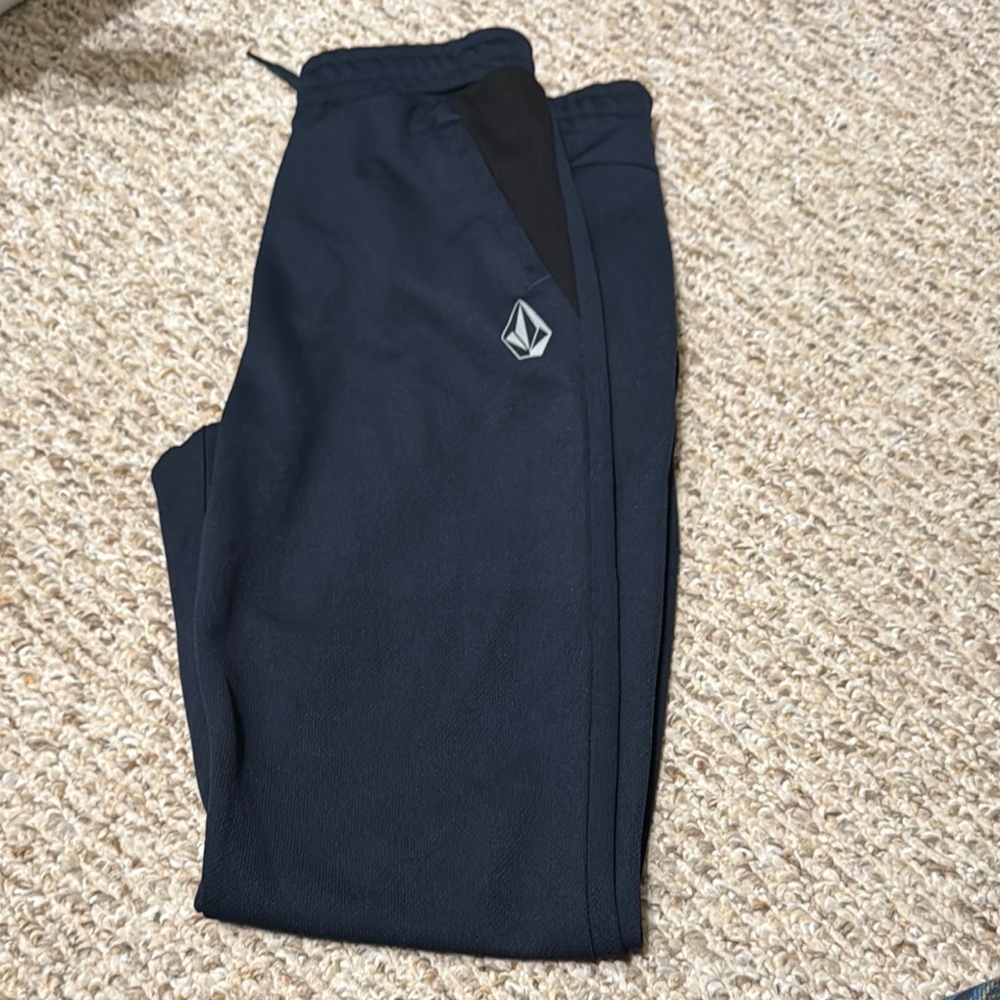 Volcom boys joggers large navy